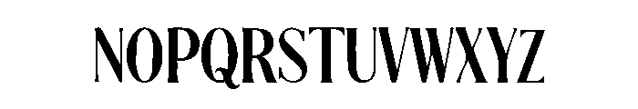 Bodoni Elegant Font Font UPPERCASE