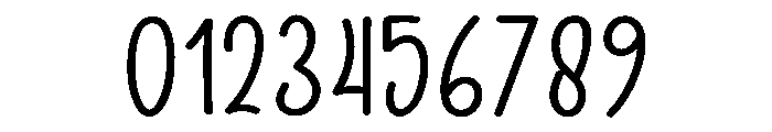 Body Lotion Font OTHER CHARS