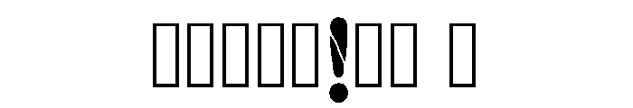 Boehr Regular Font OTHER CHARS