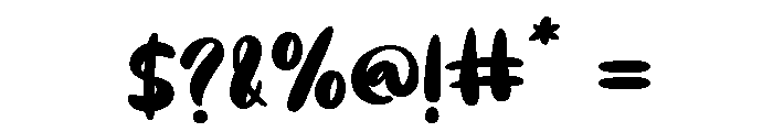 Boellath Regular Font OTHER CHARS
