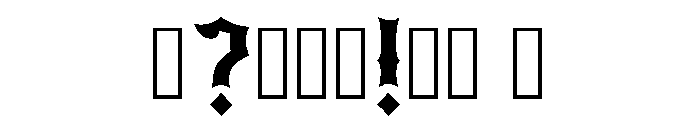 Bogar Regular Font OTHER CHARS