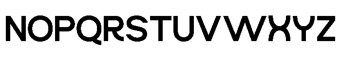 Bogea-Regular Font UPPERCASE