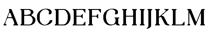 Bogens Rough Font UPPERCASE