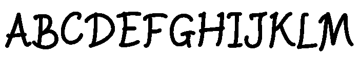 Bogie Fu Font UPPERCASE