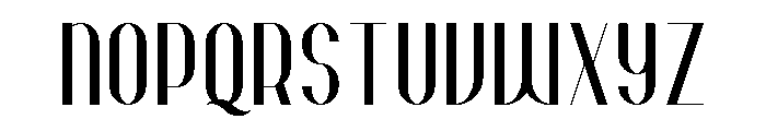 Bohem Regular Font LOWERCASE