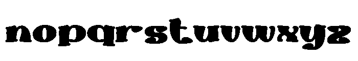 Bohemian Queen Font LOWERCASE