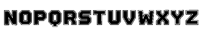 Bohemian Regular Font UPPERCASE