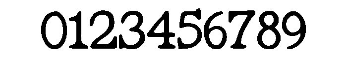 Bohemian_Typewriter Font OTHER CHARS