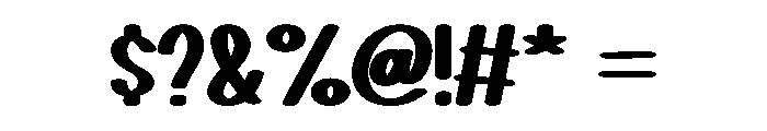 Boho Child Font OTHER CHARS