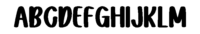 Boho Child Font UPPERCASE
