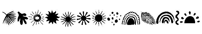 Boho Elements FONT