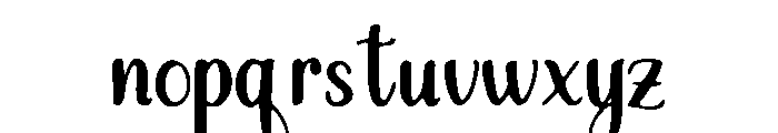Boho_Soul Font LOWERCASE