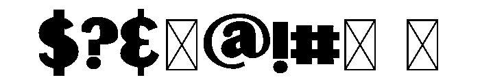 Boho Spring CF Fling Font OTHER CHARS