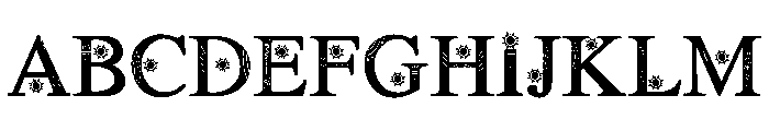 Boho Sun Font UPPERCASE