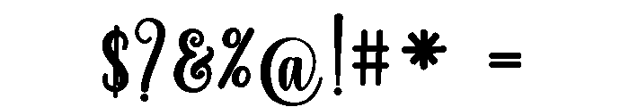 BohoKalesta Font OTHER CHARS
