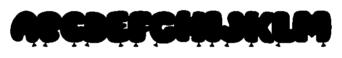 Boisterous Shindig Color FONT