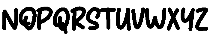 Bojong Font UPPERCASE