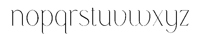 Boketto Display Font LOWERCASE