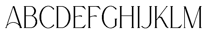 Boketto Serif Font UPPERCASE