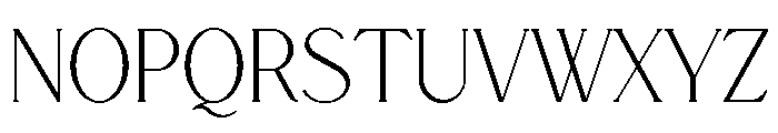Boketto Serif Font UPPERCASE