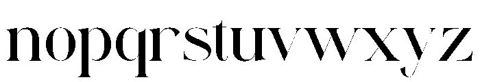 Bokking Font LOWERCASE