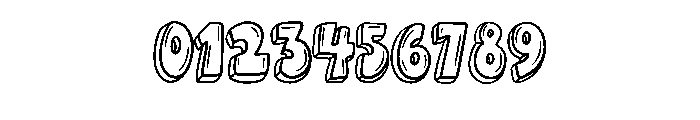 Bold 3d Bubble By Squee Regular Font OTHER CHARS