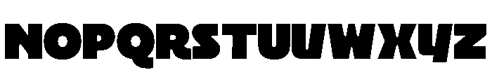 Bold Analogue Sans Bold Font UPPERCASE