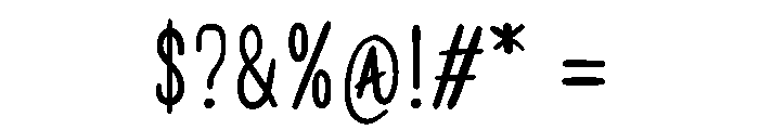 Bold And Thin Crush Font OTHER CHARS