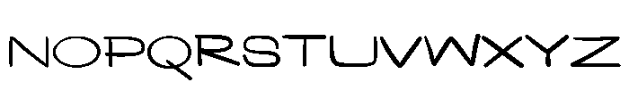 Bold And Thin Crush Font UPPERCASE