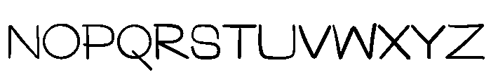 Bold And Thin Font UPPERCASE