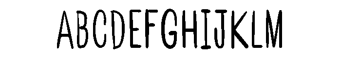 Bold And Thin FONT