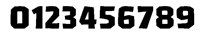 Bold BLOKKR Bold Font OTHER CHARS