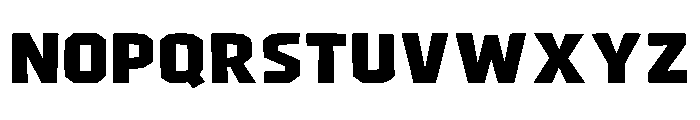 Bold BLOKKR Bold Font LOWERCASE