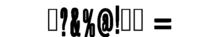 Bold Beach Regular Font OTHER CHARS