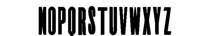 Bold Beach Regular Font UPPERCASE