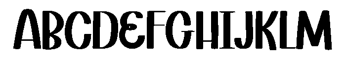 Bold Berry Font UPPERCASE