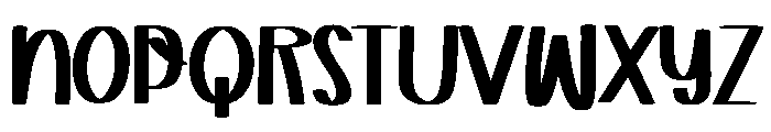 Bold Berry Font UPPERCASE