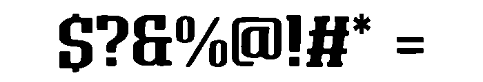 Bold Blackletter Font OTHER CHARS