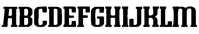 Bold Blackletter Font UPPERCASE
