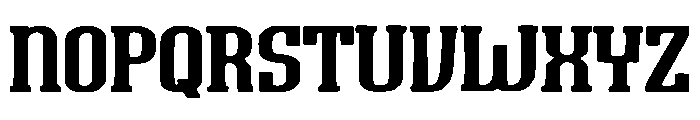 Bold Blackletter Font UPPERCASE