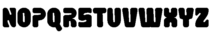 Bold Blocker Regular Font UPPERCASE