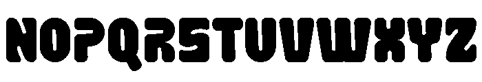 Bold Blocker Regular Font LOWERCASE