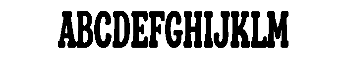 Bold Brew Font UPPERCASE