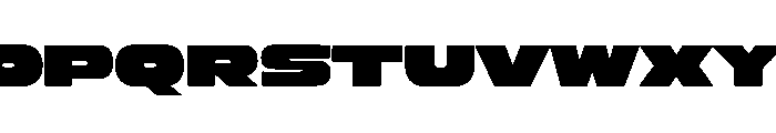 Bold Candy Font UPPERCASE