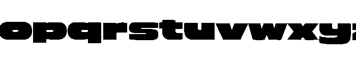 Bold Candy Font LOWERCASE