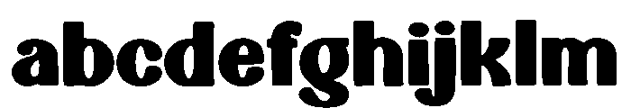 Bold Chunky FONT