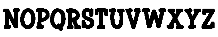 Bold Classic Regular Font LOWERCASE
