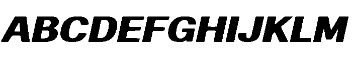 Bold Cursive Font UPPERCASE