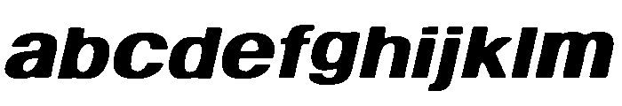 Bold Cursive FONT
