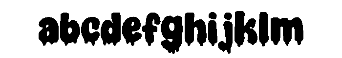 Bold Dripping FONT